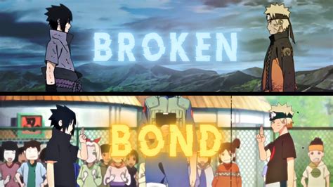 Naruto And Sasuke Asmv Broken Bond Youtube