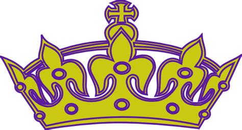 Gold/purple Keep Calm Crown Clip Art at Clker.com - vector clip art png image