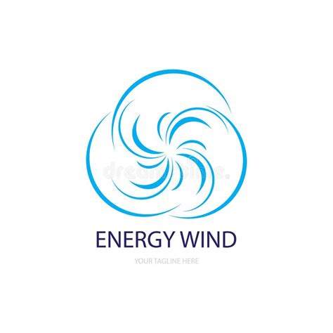 Wind Icon Logo Free Vector Design Stock Vector Illustration Of Clean