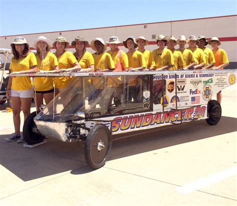 The population was 4,079 at the 2000 census. Houston High School Solar Car Race Team's Sundancer ...