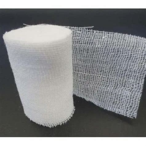 White Cotton Gauze Roll Medical Bandage For Clinical Bandage Size 90cm X 18mtr 100cm X 18mtr