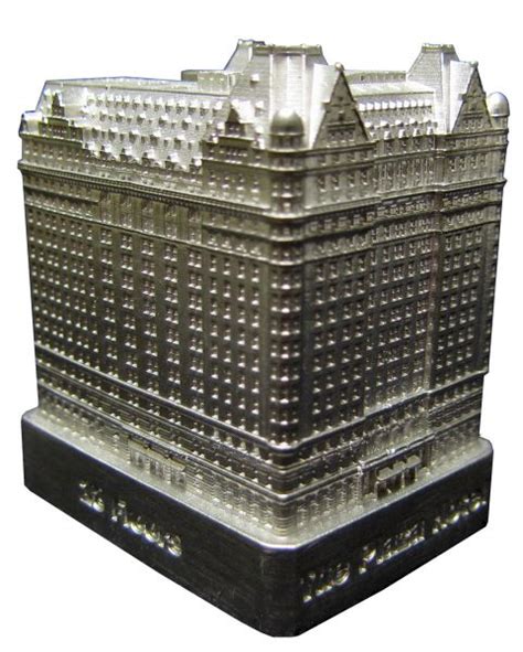 Replica Buildings Infocustech Plaza Hotel 150 New York City 294