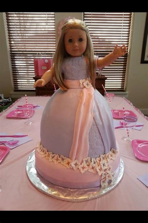 american girl cake was posted on another site and i love it american girl cakes american