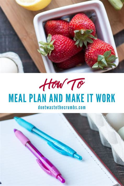 Meal Planning For Beginners On A Budget These Tips Are Perfect For