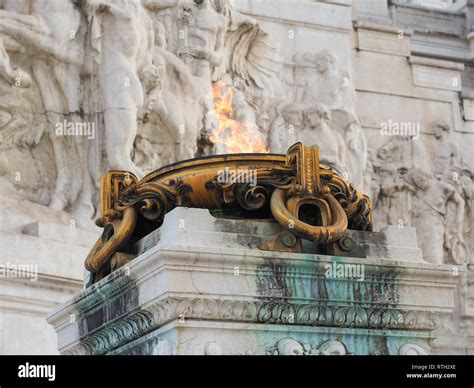 The Burning Fire Altar Or Eternal Flame Altar Of The Fatherland