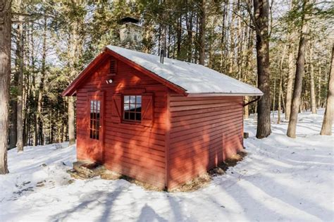 1 Bed Log Cabin In Milford 4446096 Isolated Knotty Pine Charming