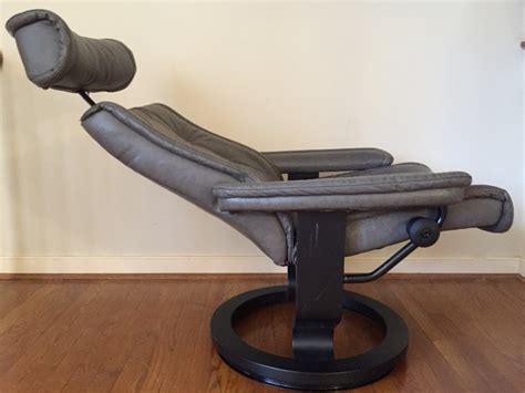 Find modern reclining chair & more at west elm®. Norwegian Stressless Lounge Chair & Ottoman Set by Ekornes ...