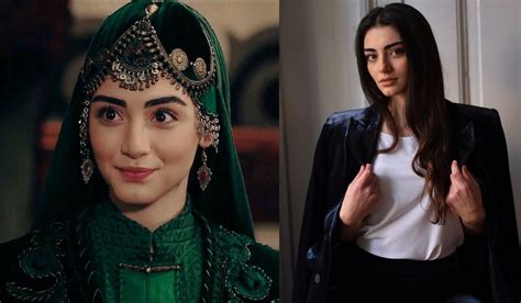 Kurulus Osman Actress Ozge Torer In Western Outfit Daily The Azb