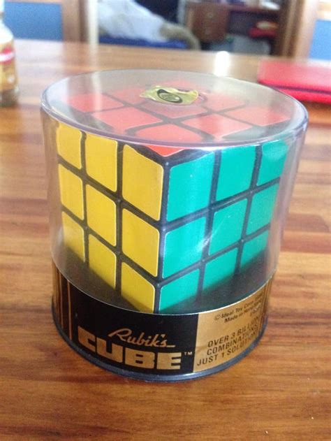 1980s Original Rubiks Cube Un Opened In Box Great Condition Any
