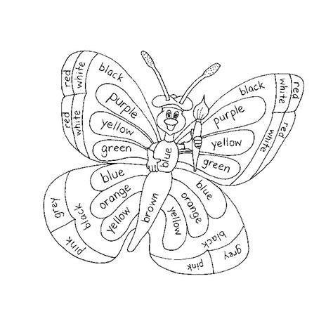 Coloriage204 coloriage magique anglais couleurs