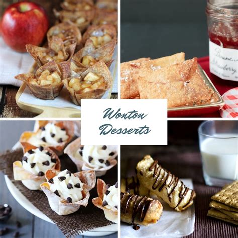 Wcww mixed sweet dessert wonton tray wat chu wan wonton, llc www.watchuwanwonton.com. Wonton Wrappers Are Going to Change Your Appetizer Game!
