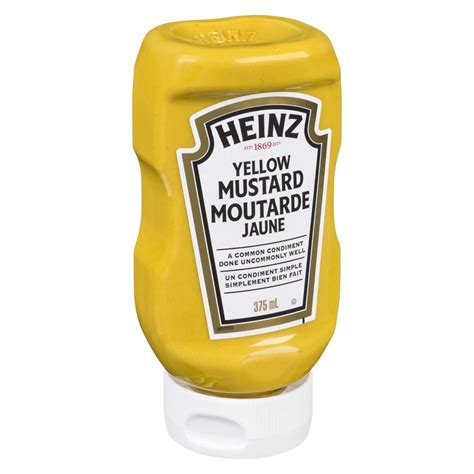 Heinz Yellow Mustard 375 Ml Powells Supermarkets