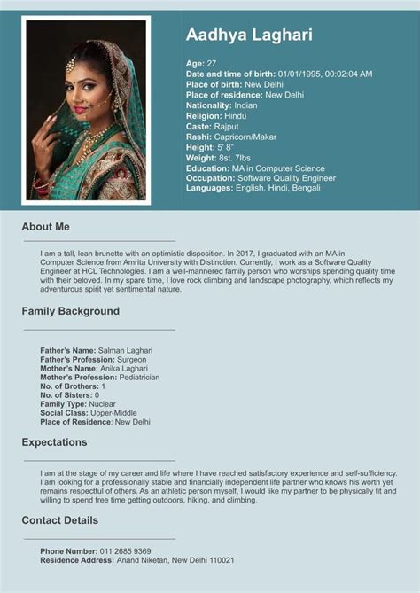 Marriage Biodata Template Doc Marriage Biodata Format Doc Marriage Cv Porn Sex Picture