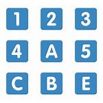 Numbers Icon Number Icons Characters Numbering Svg