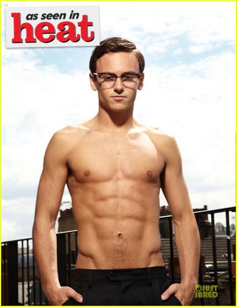 Tom Daley Shirtless Photo Shoot For Heat Magazine Photo