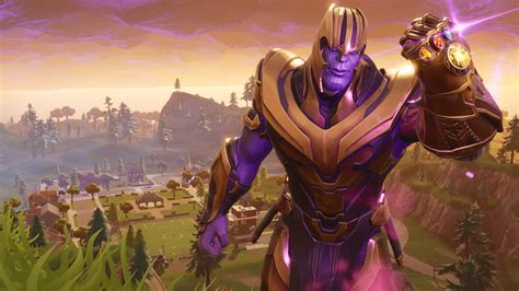 Fortnite Thanos Memes Wallpapers Wallpaper Cave