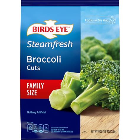 Birds Eye Steamfresh Broccoli Cuts Frozen Broccoli 19 Oz