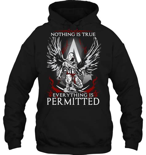 Assassin Nothing Is True Everything Is Permitted T Shirt Teenavi