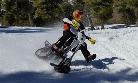 I grew up on dirt bikes and i could see a huge cost savings in having a snow bike in the winter and removing the. Guide to 2017-2018 snow bike kits | SnoRiders