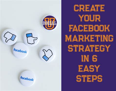 Create Your Facebook Marketing Strategy In 6 Easy Steps Social U