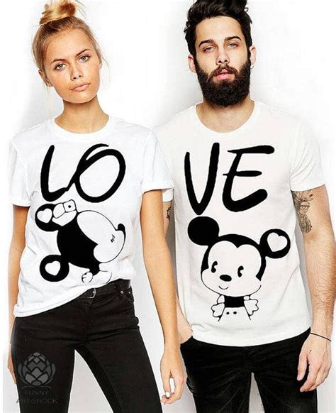 Couple T Shirts Set Love Couple T Shirts Custom Etsy Couple Shirts Couple T Shirt Cute