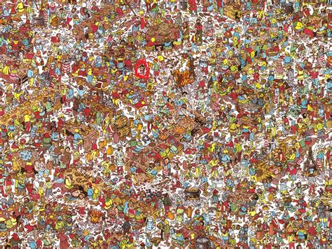 Your aim is to search for waldo. Where's Waldo? (100k)