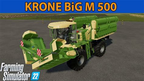 Krone Big M For Farming Simulator Youtube
