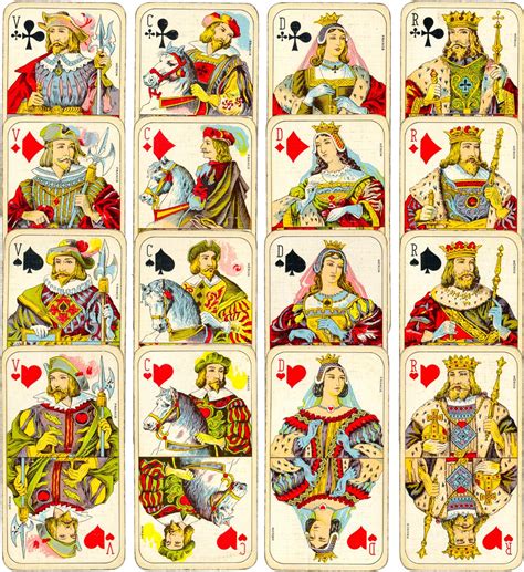 If you can't afford to buy a deck, or just want a deck to learn along with, making your. Héron French tarot - The World of Playing Cards