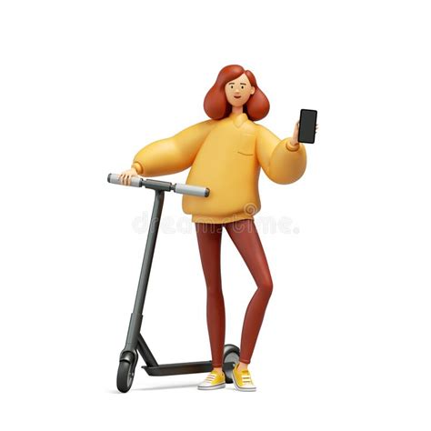 3d Cartoon Redhead Telegraph