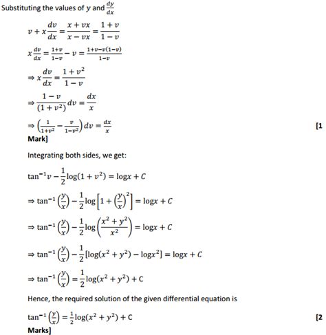 Ncert Solutions For Class 12 Maths Chapter 9 Differential Equations Ex 95