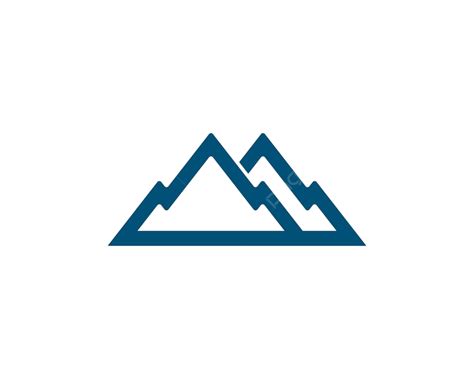 Mountains Logo High Design Graphic Vector High Design Graphic Png