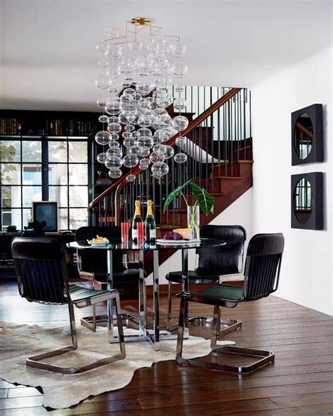 Chandeliers vintage glass ball diamond pendant lamp modern led chandelier avizeler living room decoration ventilador de techo. Glass Ball Chandelier | Idea Central - CB2 Blog
