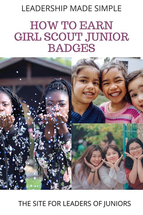 How To Earn Junior Girl Scout Badges