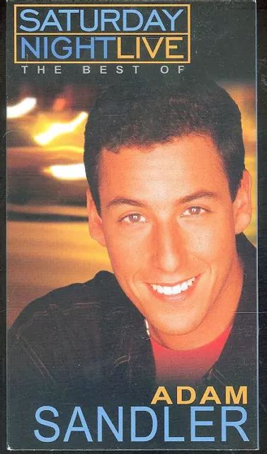 Saturday Night Live The Best Of Adam Sandler Vhs Cantine Garçonopéra