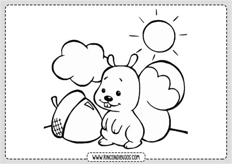Dibujos Bonitos infantiles para colorear - Rincon Dibujos