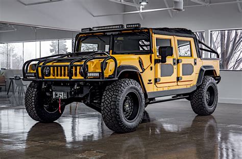 Mil Spec M1 R Is A Heavily Customized Hummer H1