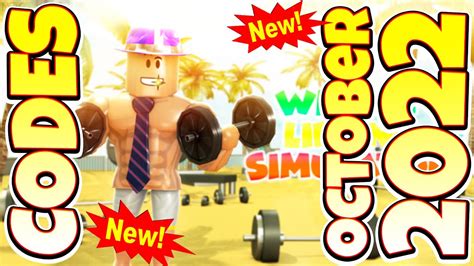 New Codes 💪 Weight Lifting Simulator 3 Roblox Game All Secret Codes