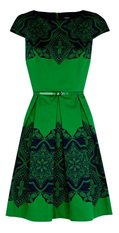 black lace emerald green dress short sleeve belt stephanie close close close close bonney