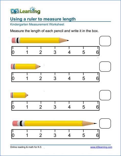 Measure Of Length Worksheet