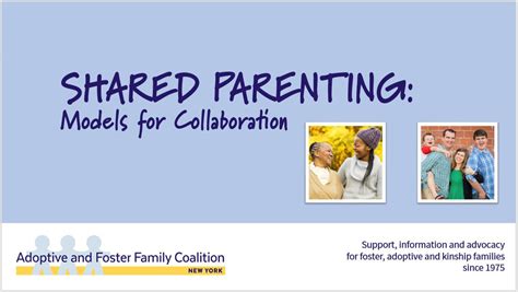 Shared Parenting Models For Collaboration Affcny