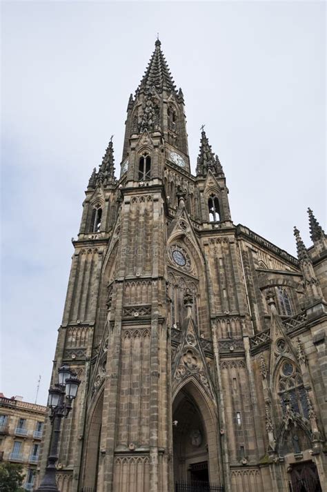 Cathedral Of Good Shepherd San Sebastian Spain Stock Photo Image