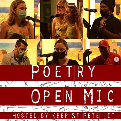 Poetry Open Mic With Keep St Pete Lit The Studio At 620 Saint