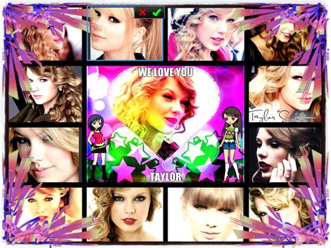 Pizap Taylor Collages By Me♥ Taylor Swift Photo 36228771 Fanpop