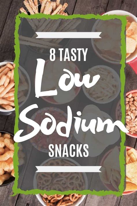 10 Tasty Low Sodium Snacks Low Sodium Snacks Heart Healthy Recipes Low Sodium Low Sodium