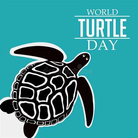 World Turtle Day Stock Illustration Illustration Of Earth 71440609