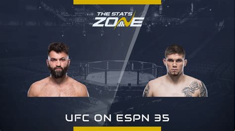Mma Preview Andrei Arlovski Vs Jake Collier At Ufc On Espn 35 The
