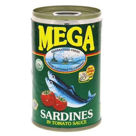 Mega Sardines In Tomato Sauce 155g Online At Best Price Filipino