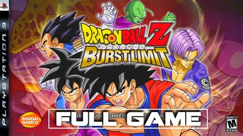 Dragon Ball Z Burst Limit Full Ps3 Gameplay Walkthrough Full Game