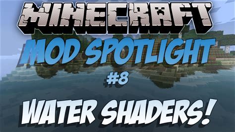 Minecraft Water Shaders Mod Youtube