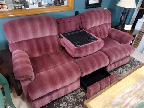 Lazboy Rose Color Reclining Sofa Roth And Brader Furniture